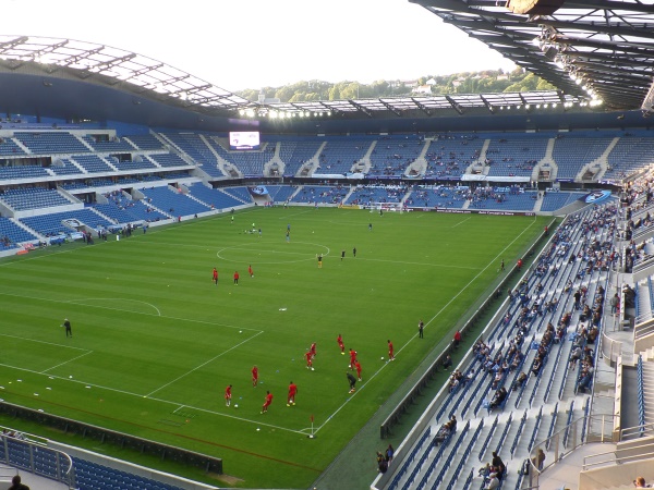 Vue du stade Stade CMA CGM Océane